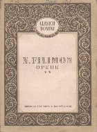 Opere, Volumul al II-lea (N. Filimon)