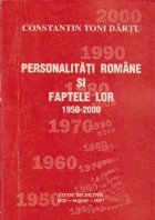 Personalitati romane si faptele lor 1950-2000, Volumul al II-lea