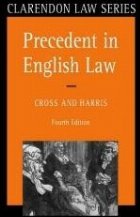 Precedent in English Law 4/e