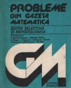 Probleme din Gazeta Matematica Editie