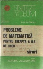 Probleme de matematica pentru treapta a II-a de liceu - Siruri