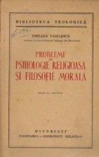 Probleme psihologie religioasa filosofie morala