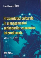 Proximitatea culturală în Managementul schimburilor economice internaţionale