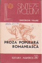 Proza Populara Romaneasca - Studiu stilistic