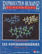 Reproduction humaine et hormones, Janvier 1998