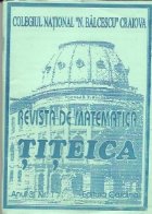 Revista de matematica Titeica, Anul 3, Nr. 1