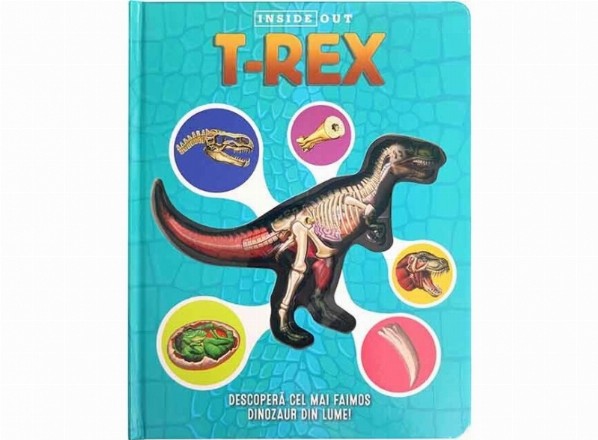 T-REX  model 3D. Descopera cel mai faimos dinozaur din lume!