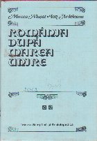 Romania dupa Marea Unire (vol.II, partea I)  (1918 - 1933)