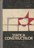 Statica constructiilor - Manual pentru scoli postliceale, Anul II
