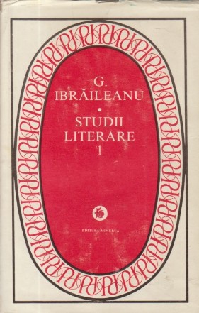 Studii literare, 1 - G. Ibraileanu
