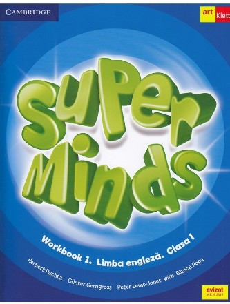Super Minds. Workbook 1. Limba Engleza. Clasa 1 + CD