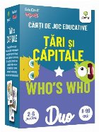 Tari si capitale - Who\'s who. Carti de joc educative