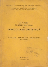 Al VII - lea Congres national de ginecologie obstetrica. Rapoarte, corapoarte, comunicari (rezumate) - Suferinta Fetala